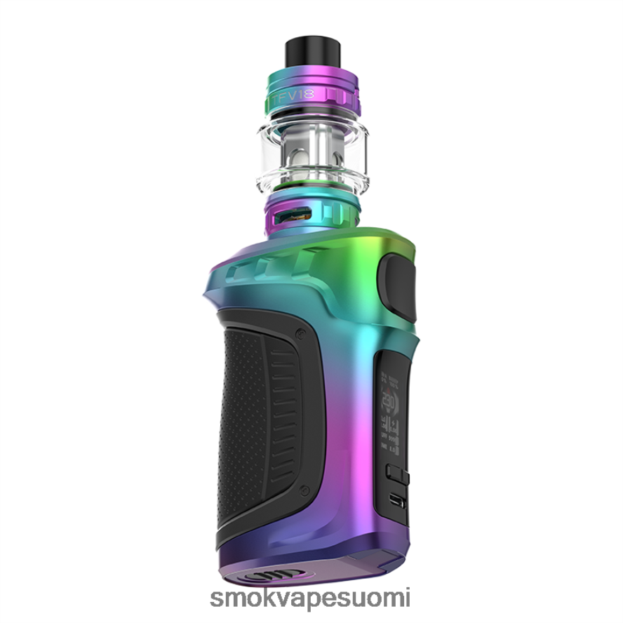 SMOK MAG-18 musta ja 7-värinen nahka pakki 46N02D76 | SMOK Vape Tank Suomi