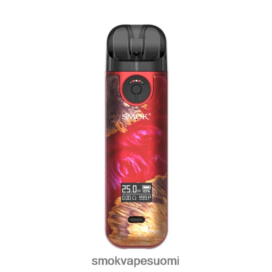 SMOK NOVO punainen stabiloiva puu 4 sarjaa 46N02D229 | SMOK Vape Kit Suomi