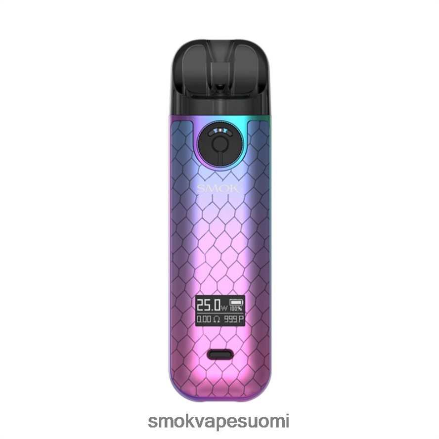 SMOK NOVO syaani vaaleanpunainen kobra 4 sarjaa 46N02D235 | SMOK Vape Pen Suomi